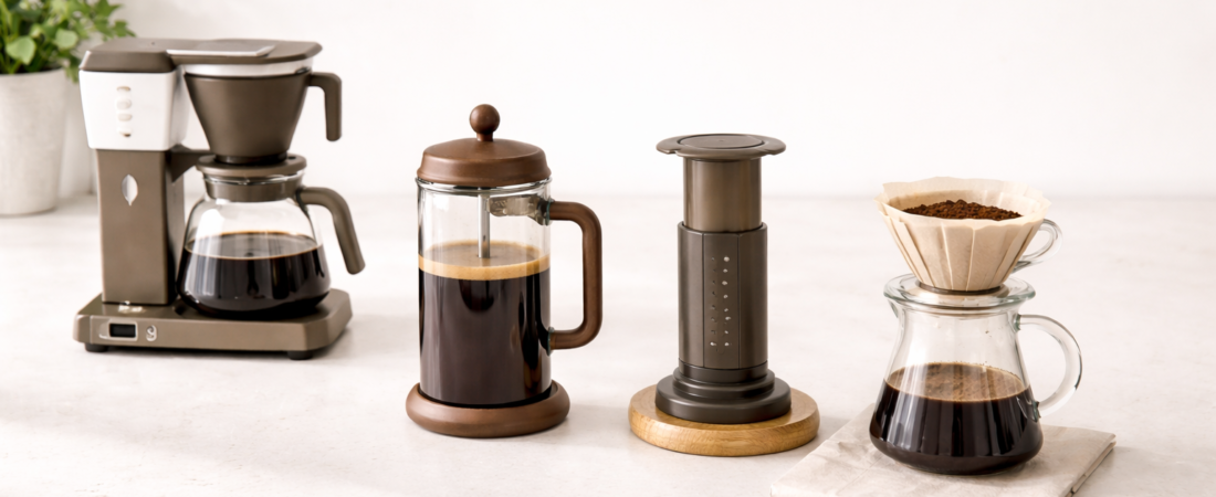 Beginner Coffee Brewing Methods Compared
