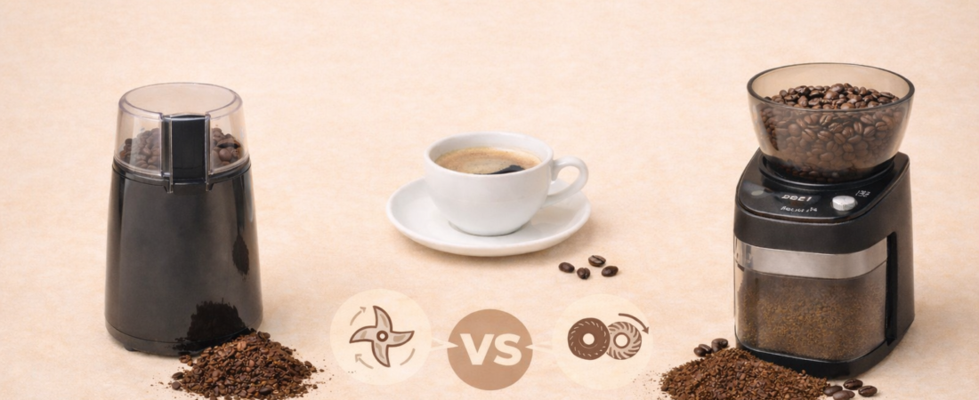 Blade Grinder vs Burr Grinder: Which Is Better for Beginners?