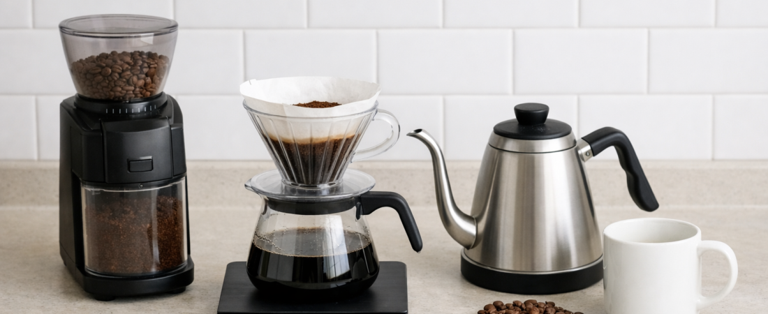 Coffee Gear Basics for Beginners: 5 Things That Actually Matter
