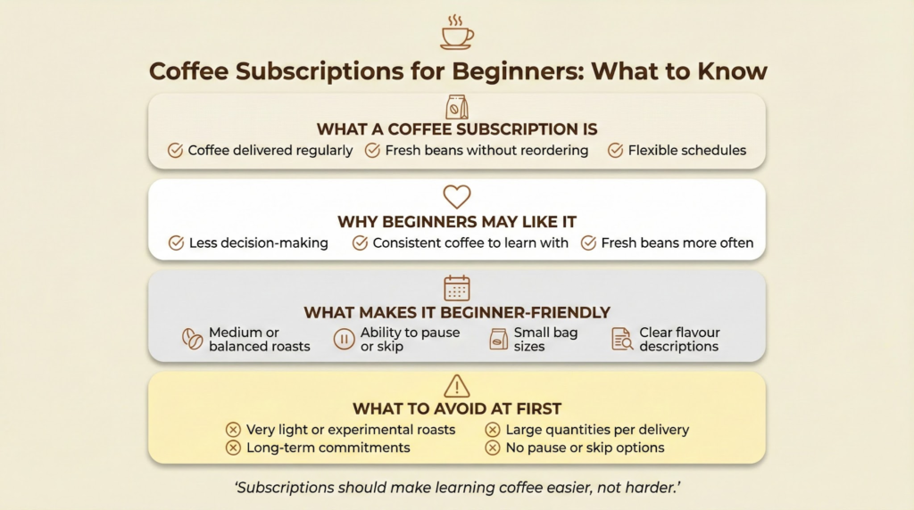 Best Beginner Coffee Subscription Options