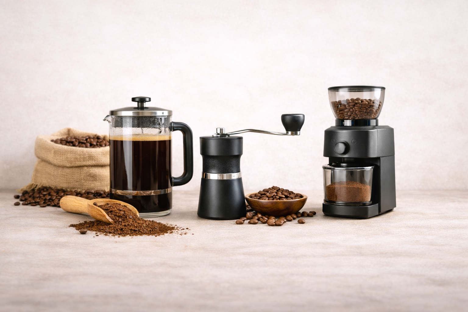 Best Coffee Grinder for French Press Beginners