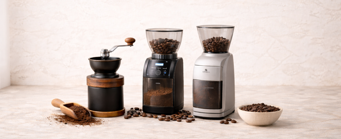 Best Coffee Grinders for Beginners (Filter Coffee, No Espresso)