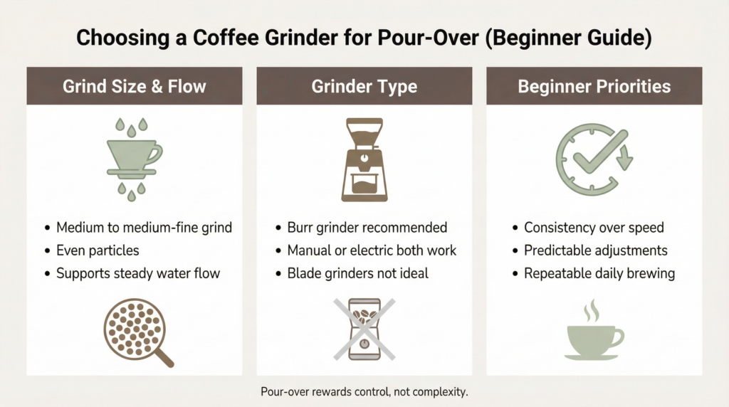Best coffee grinder for pour-over beginners