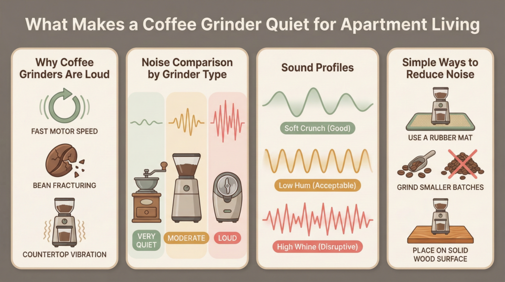Quiet Coffee Grinders for Apartments