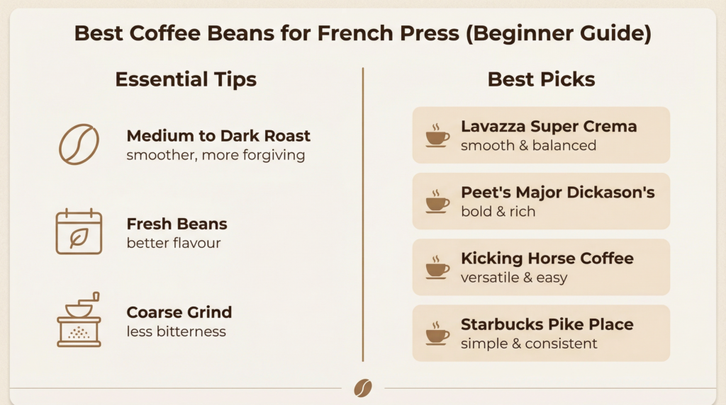 Best Coffee Beans for French Press