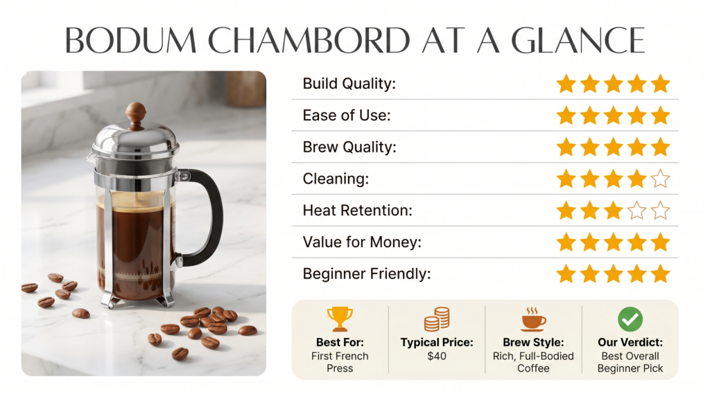 Bodum Chambord Review