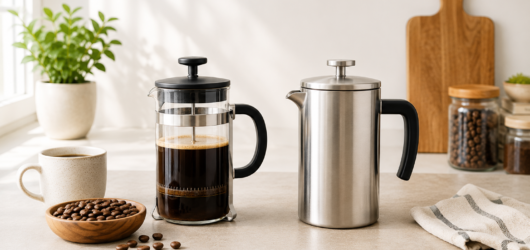 Glass vs Stainless Steel French Press: Which Should a Beginner Buy?