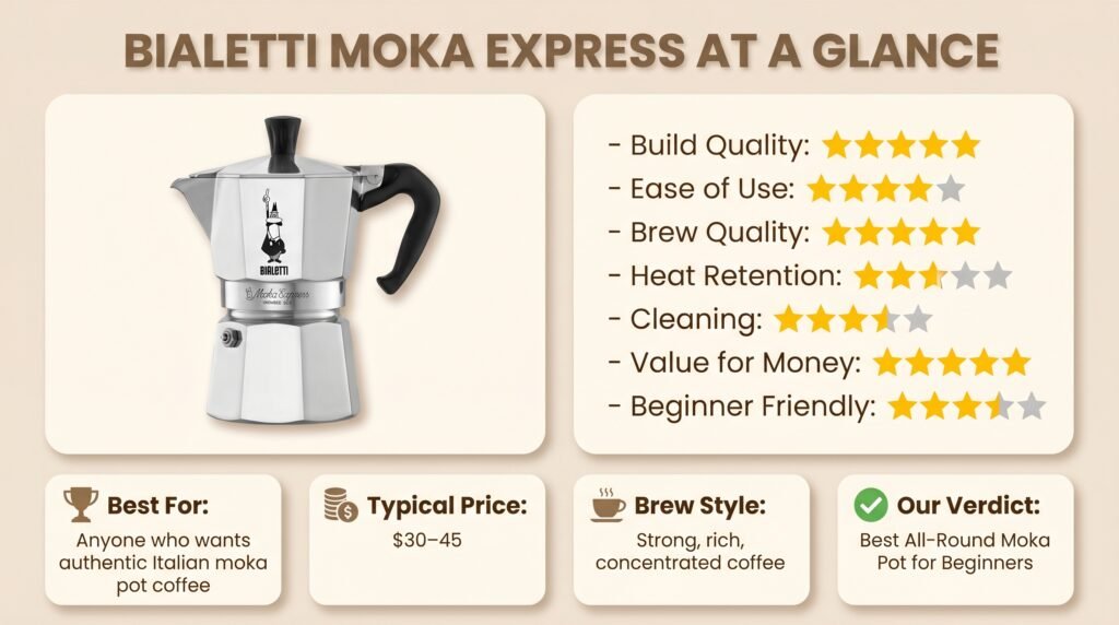 Bialetti Moka Express Review: Is the Most Famous Moka Pot Worth It?