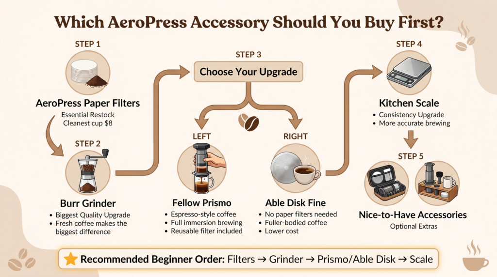 Which Aeropress accessories should you buy first?
