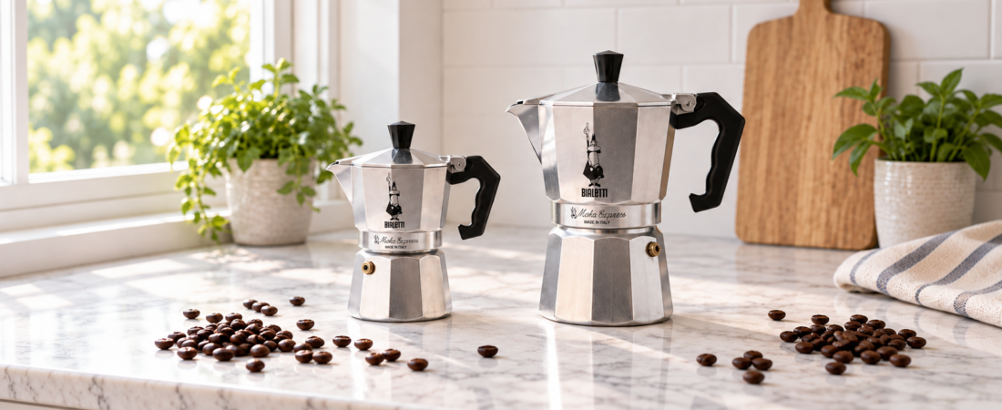 Bialetti Moka Express 3-Cup vs 6-Cup: Which Size Should You Buy?